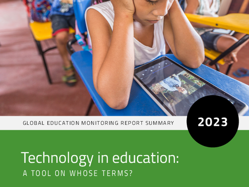 Österreich-Präsentation des UNESCO-Weltbildungsberichts: "Technologie in der Bildung: Ein Werkzeug – zu wessen Bedingungen?“ 